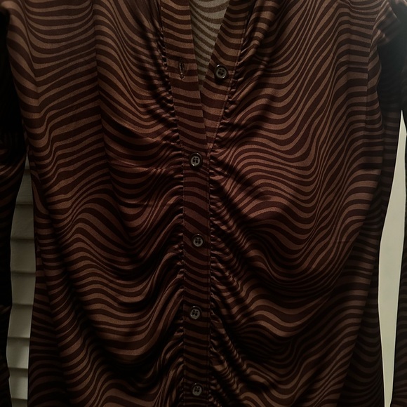 Leopard Mini Dress NWT - Picture 3 of 4